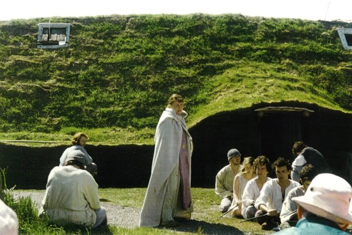 Eiriksdottir at L’Anse aux Meadows Newfoundland 1997